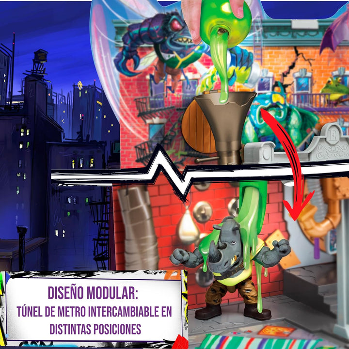 Teenage Mutant Ninja Turtles Mutant Mayhem Sewer Lair Playset