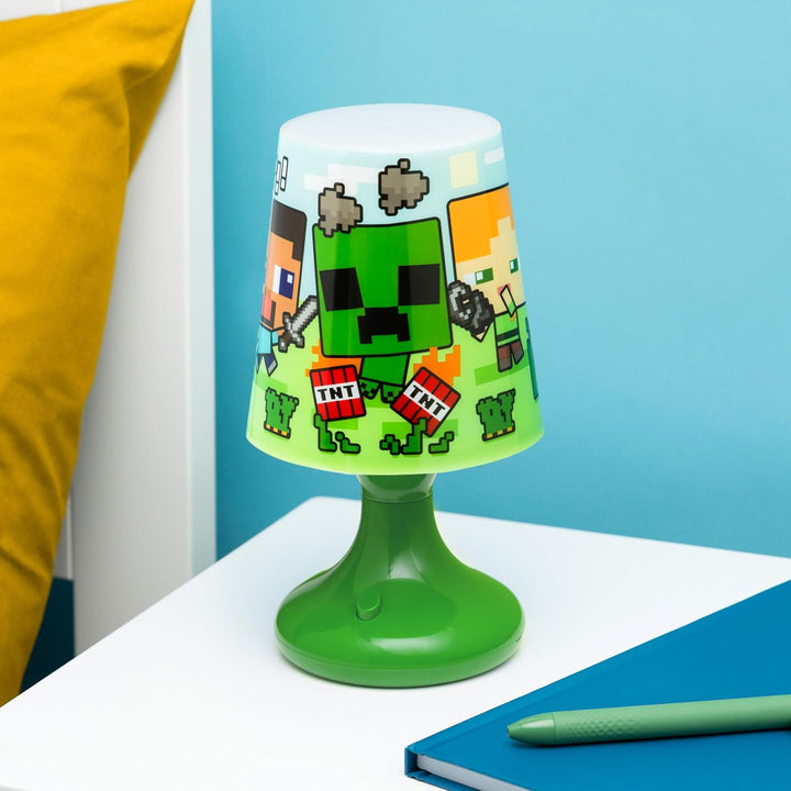 Minecraft Table Lamp Block Style