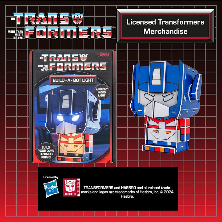 Transformers Optimus Prime Build A Bot Light Kit Figure