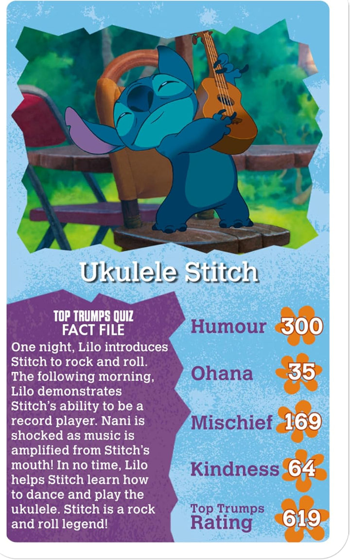 Top Trumps Disney Lilo And Stitch Special Edition Card Game