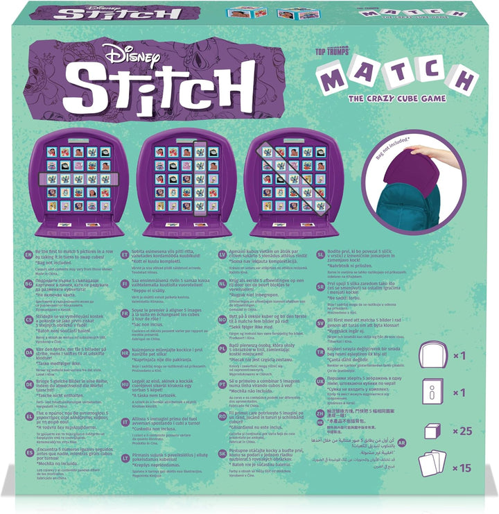 Top Trumps Stitch Matching Card Game