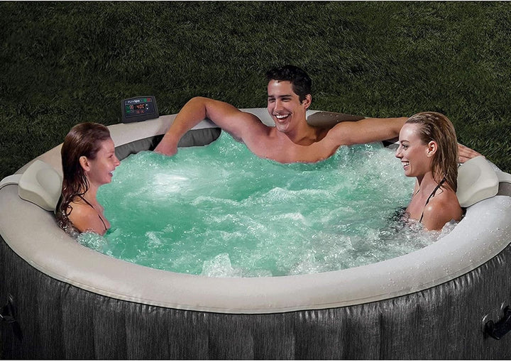 Intex Purespa (6 Person) Greywood Deluxe Set