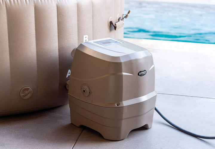 Intex PureSpa Bubble Round (8 Person) Inflatable Spa