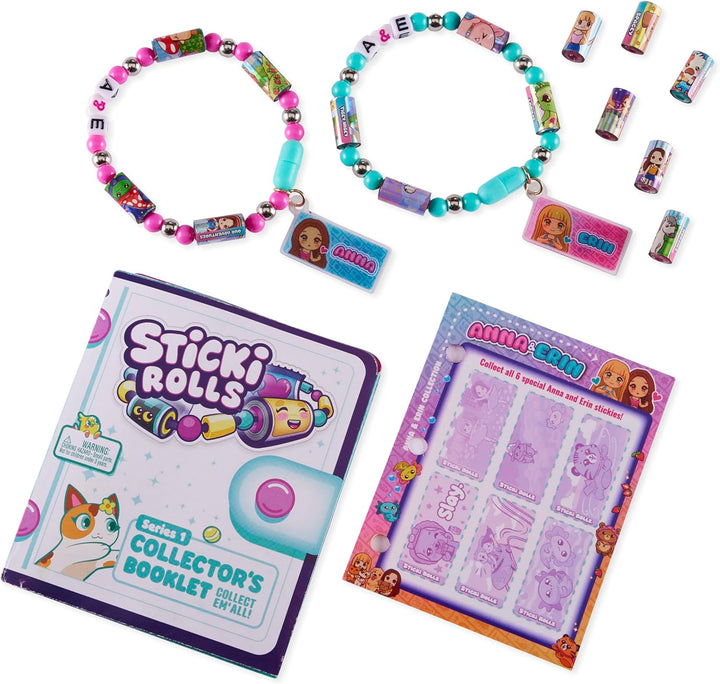 Sticki Rolls Anna And Erin BFF Sticker Jewellery Making Set