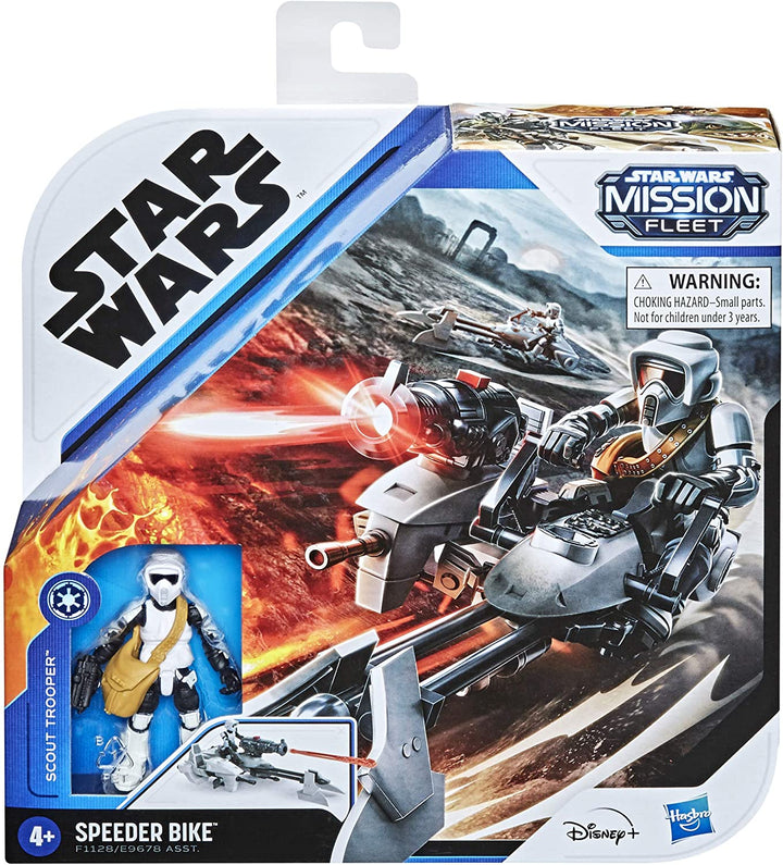 Star Wars Mission Fleet Biker Scout with Speeder