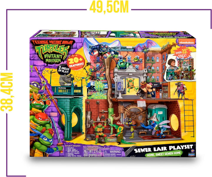 Teenage Mutant Ninja Turtles Mutant Mayhem Sewer Lair Playset