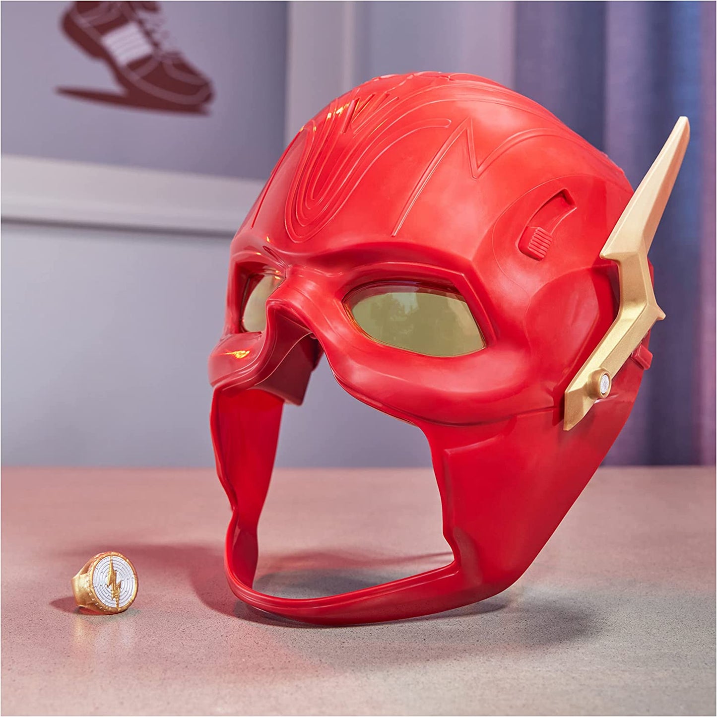 DC Comics The Flash Iconic Mask with Visor and Ring Hero Set