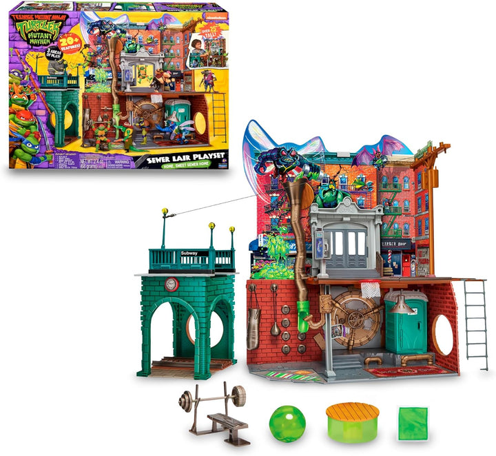 Teenage Mutant Ninja Turtles Mutant Mayhem Sewer Lair Playset