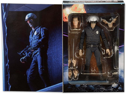Terminator 2 T-1000 (Motorcycle Cop) Ultimate 7" Scale Action Figure (view 2)