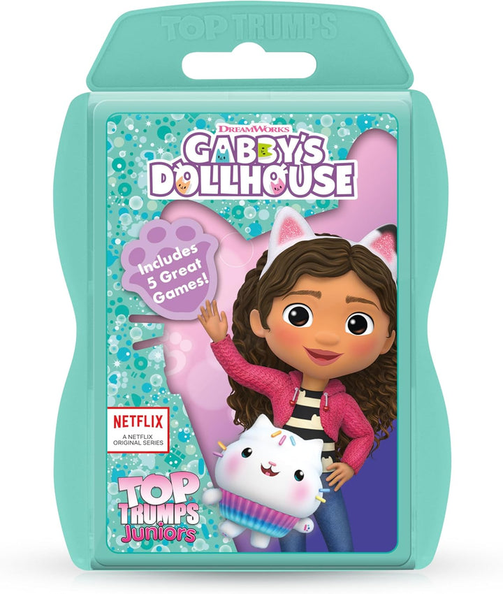 Top Trumps Gabbys Dollhouse Kids Junior Card Game
