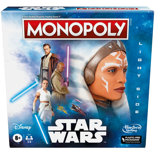 Hasbro Monopoly Star Wars Board Game Light Side Edition Engl, alternate view