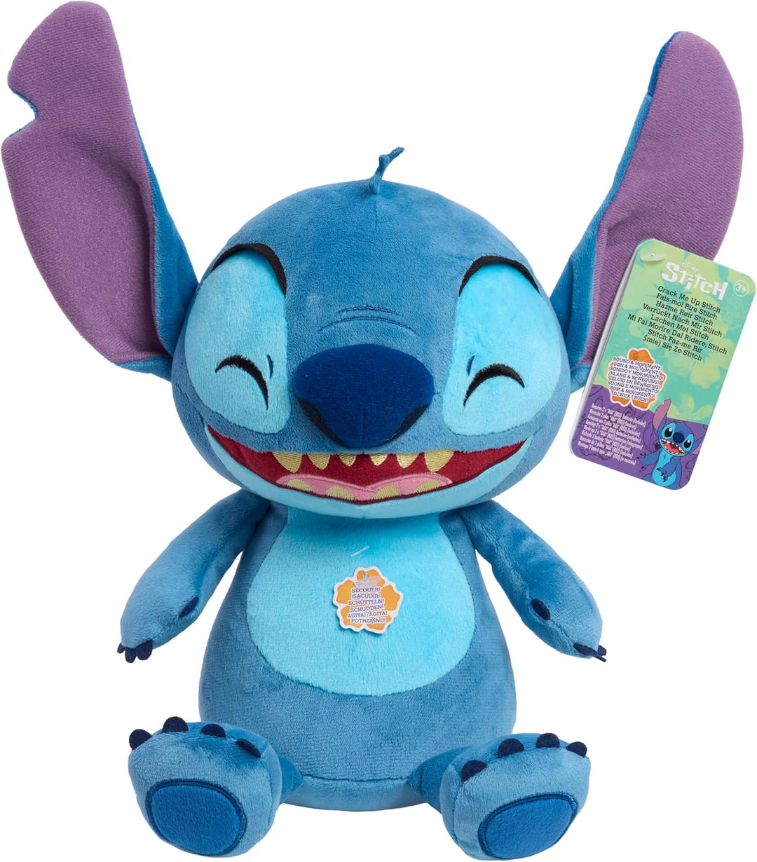 Disney Stitch Lilo and Stitch Feature Plush Crack Me Up Interactive Toy