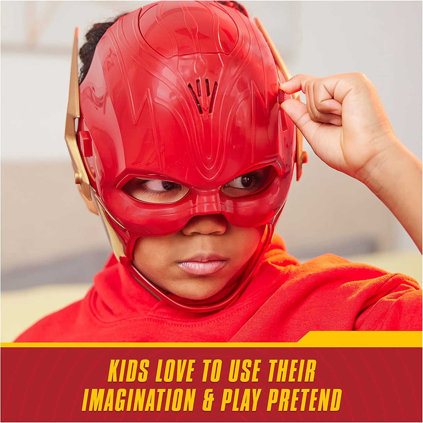 DC Comics The Flash Iconic Mask with Visor and Ring Hero Set