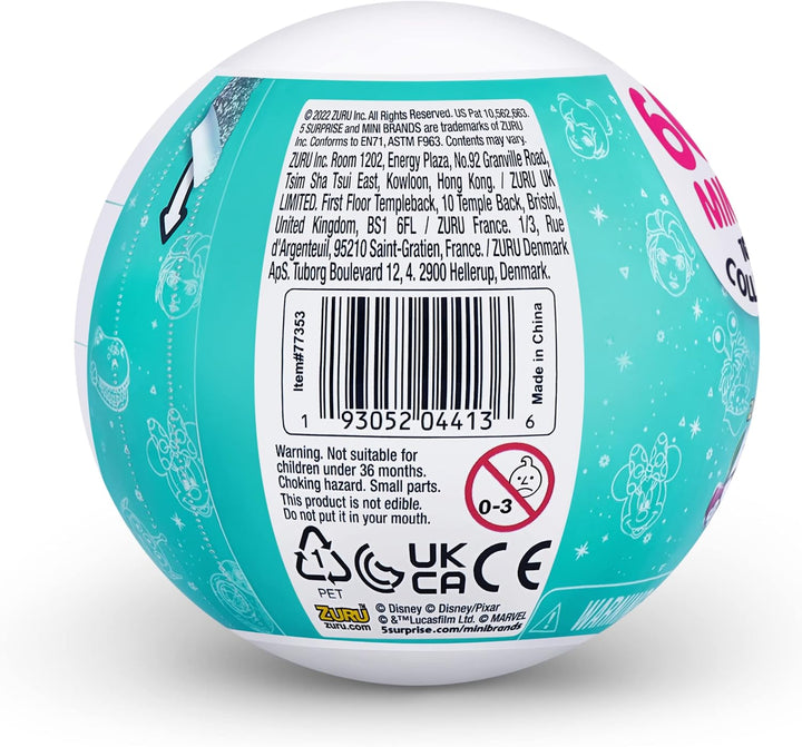Mini Brands Disney Store Series 2 Capsule (1 Picked At Random)