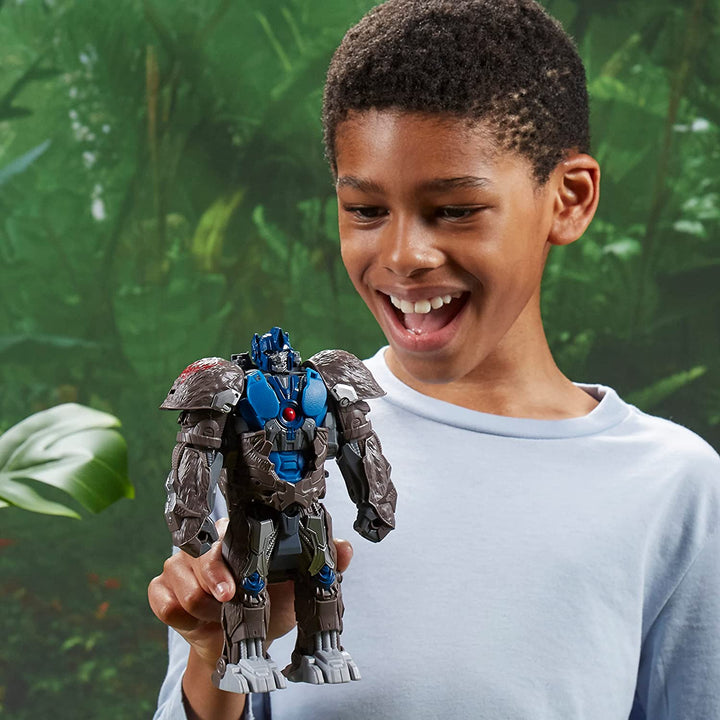 Transformers Rise of the Beasts Smash Changer Optimus Primal Figure