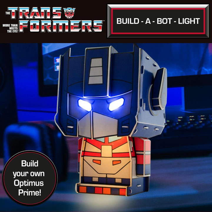 Transformers Optimus Prime Build A Bot Light Kit Figure
