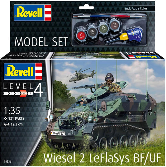 REVELL 63336 Wiesel 2 LeFlaSys BF/UF 1:35 Scale Model Set - Image 2