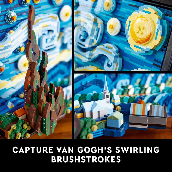 LEGO 21333 Ideas Vincent Van Gogh The Starry Night Set