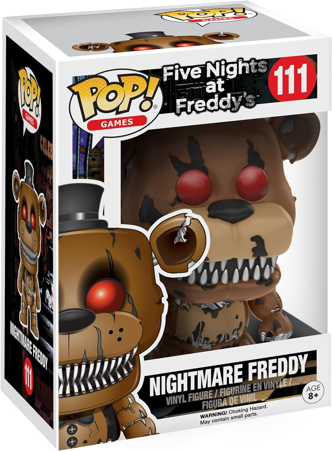 Nightmare Freddy Five Nights at Freddy's (FNAF) Funko Pop! Games Vinyl Figure
