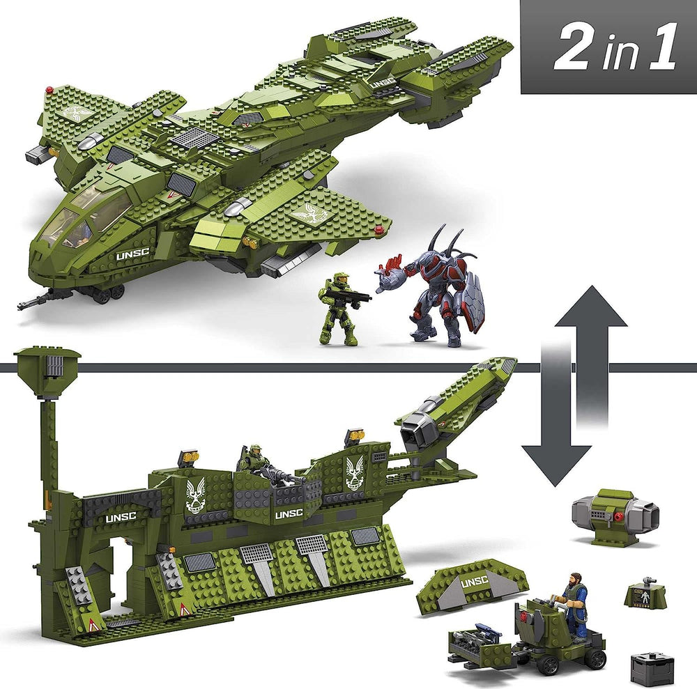 Mega Construx Halo Pelican Inbound Vehicle, Infinity Collectables