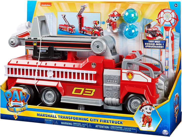 PAW Patrol Movie Marshall's Transforming City Fire Truck