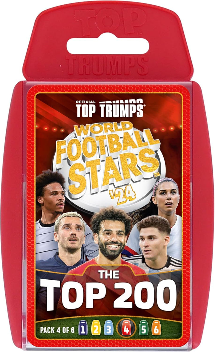 Top Trumps World Football Stars Top 200 (Pack 4)