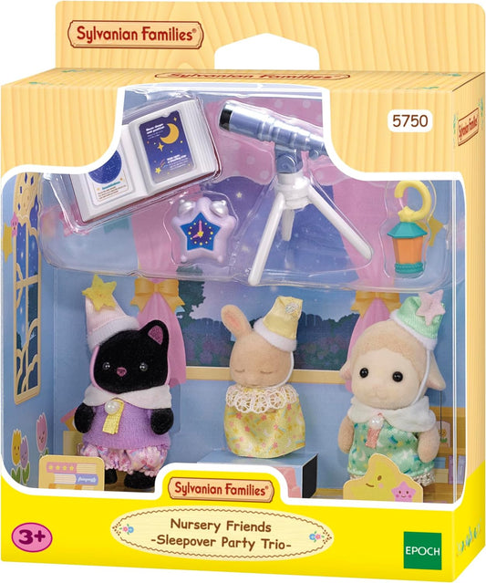 Sylvanian Families Nursery Friends Sleepover Party Trio - Image 2