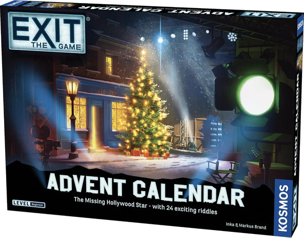 EXIT Advent Calendar Missing Hollywood Star Card Game