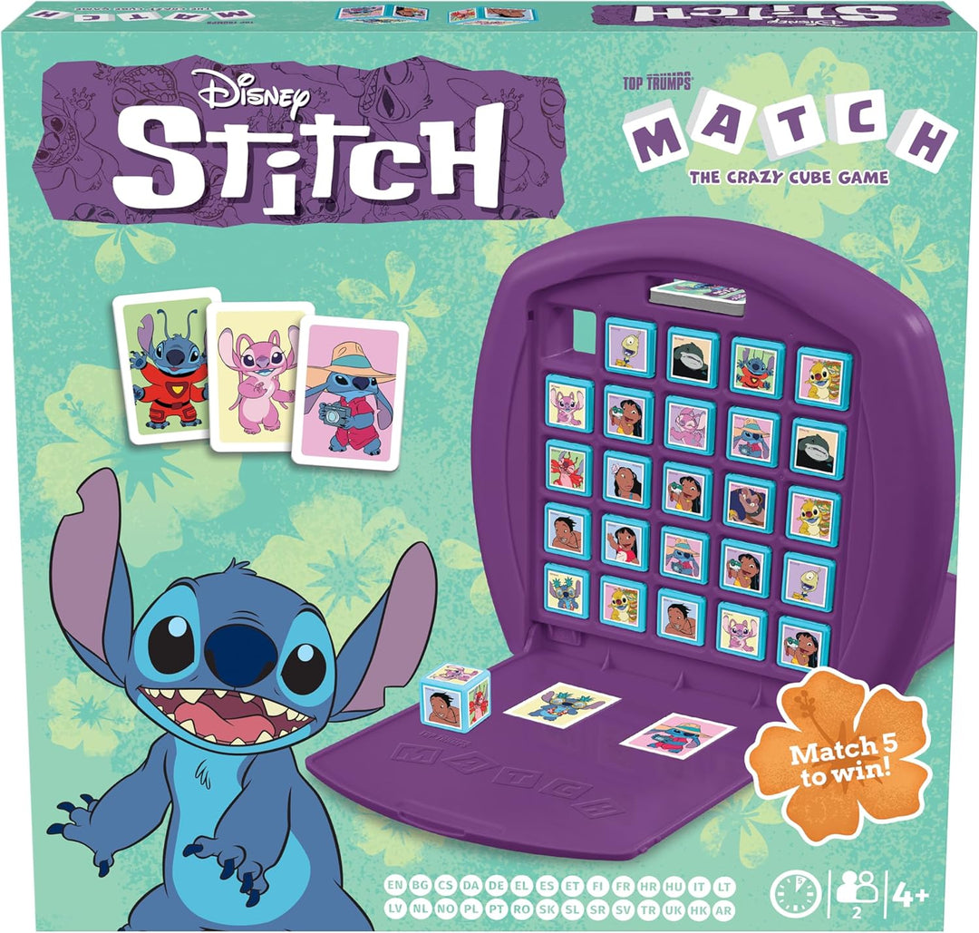Top Trumps Stitch Matching Card Game