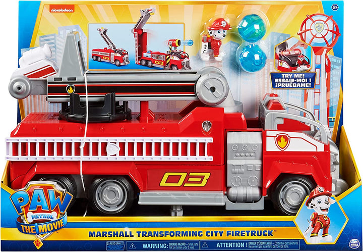 PAW Patrol Movie Marshall's Transforming City Fire Truck