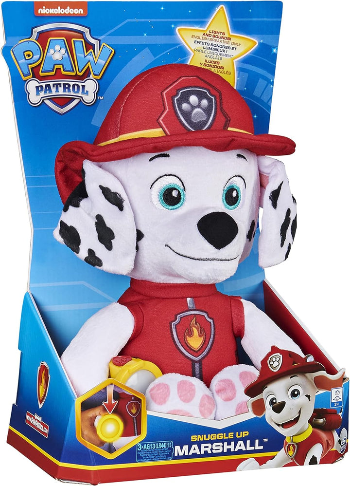 Paw Patrol Snuggle Up Marshall Plush