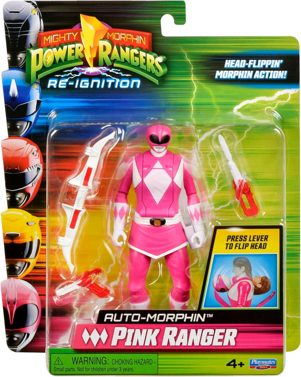 Power Rangers Auto Morphin Pink Ranger Action Figure