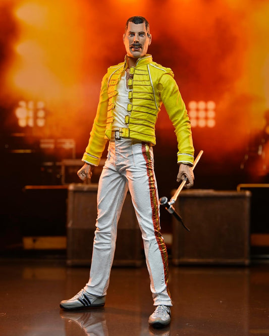 Queen Freddie Mercury Yellow Jacket 7" Scale Action Figure (view 2)