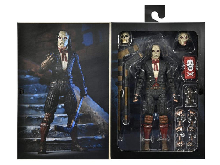 NECA Universal Monsters x Teenage Mutant Ninja Turtles Ultimate Casey Jones as The Phantom 7" Action Figure