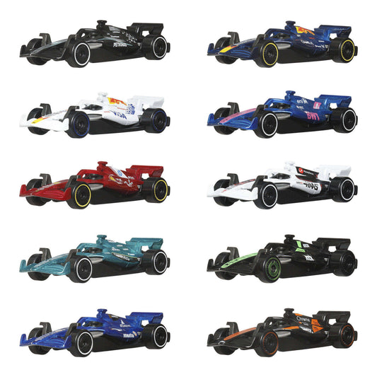 Hot Wheels Basic Car 10 Pack: Formula 1