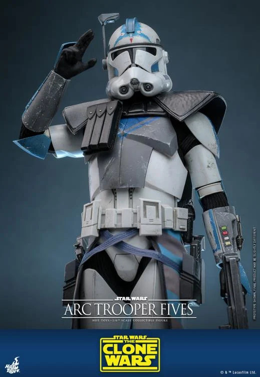 Hot Toys Star Wars The Clone Wars Arc Trooper Fives 1/6th Scale Figure