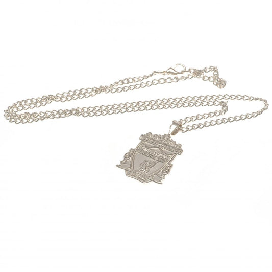 Liverpool FC Silver Plated Pendant & Chain XL, alternate view