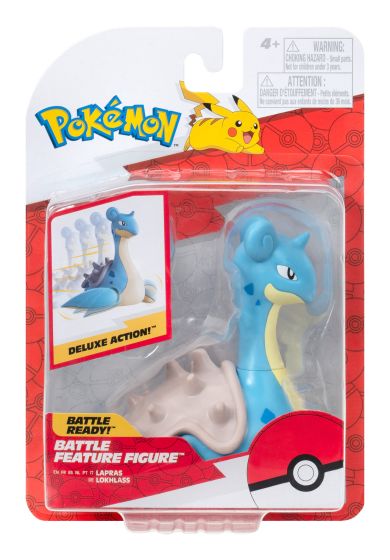 Pokemon Lapras Battle Feature Action Figure