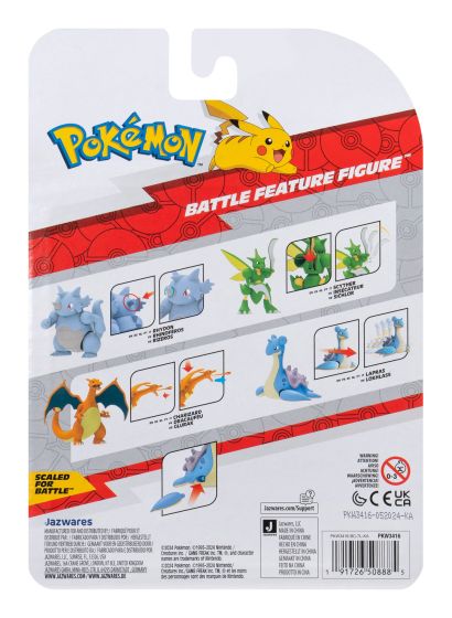 Pokemon Lapras Battle Feature Action Figure