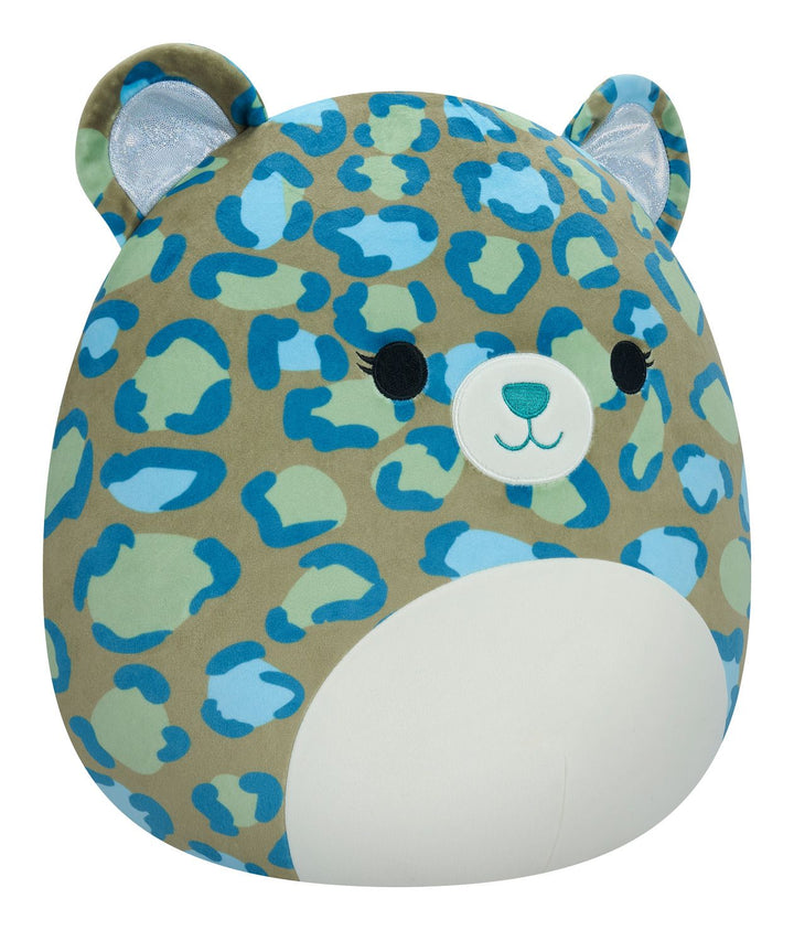 Squishmallows 12" Enos the Dark Green Leopard Plush