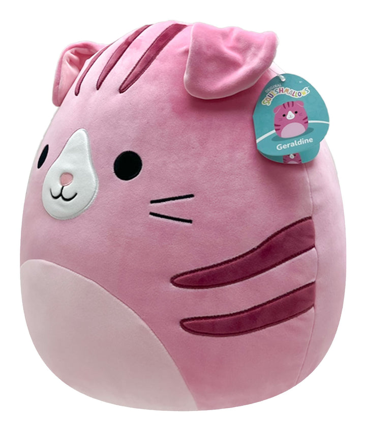 Squishmallows 16" Geraldine the Pink Cat Plush