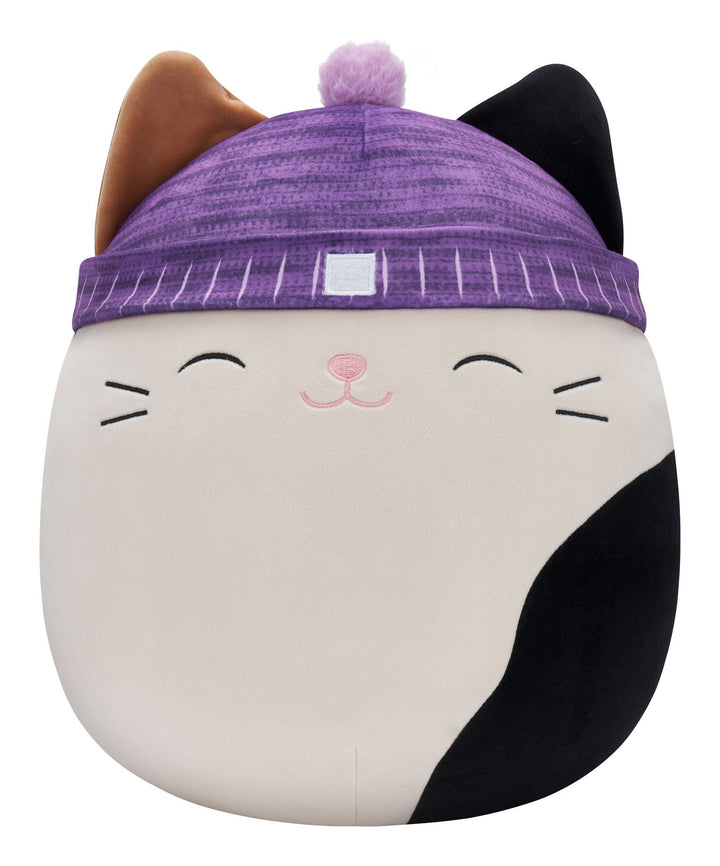 Squishmallows 16" Cam the Calico Cat with Beanie Plush