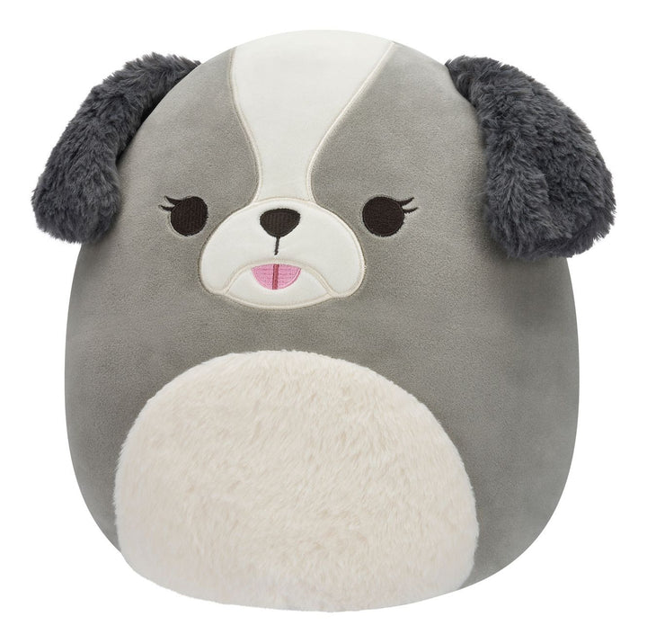 Squishmallows 12" Malu the Grey Shih-Tzu