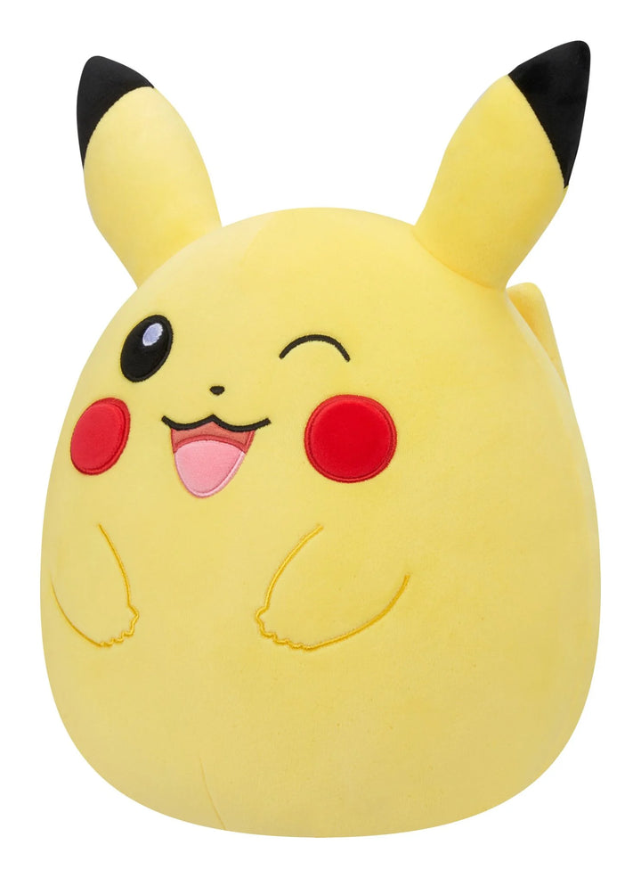 Squishmallows 14" Pokemon Winking Pikachu