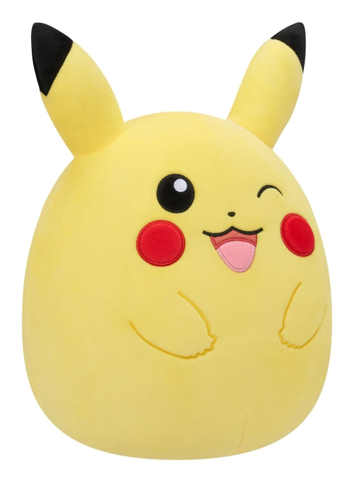 Squishmallows 14" Pokemon Winking Pikachu