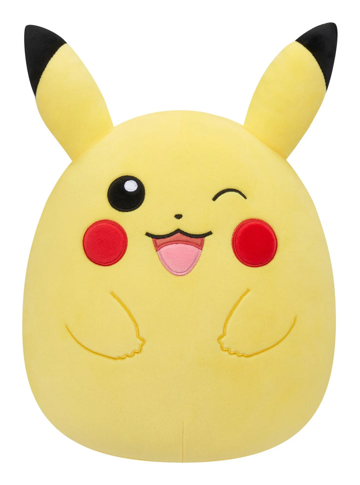 Squishmallows 14" Pokemon Winking Pikachu