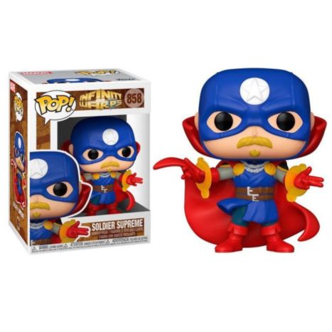 Funko Soldier Supreme Marvel Infinity Warps Funko POP Vinyl Figure