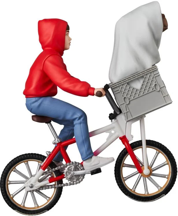 E.T. The Extra-Terrestrial Ultra Detail Figure No.801 E.T. & Elliot with Bicycle Figure