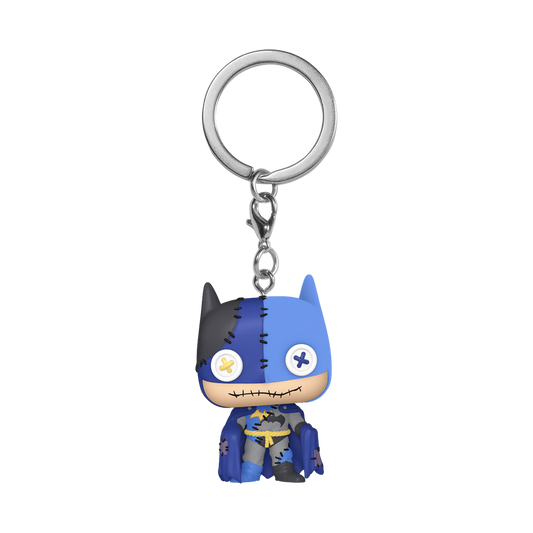 Pop! Keychain - Patchwork - Batman - Image