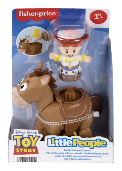 Fisher Price Little People Toy Story Bobbin’ Bullseye & Jessie Set